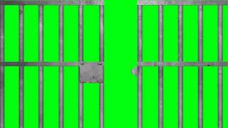 Jail Prison green screen video [upl. by Enyaz]