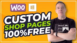 WooCommerce Custom Shop Page Design with Elementor FREE [upl. by Inalaek]