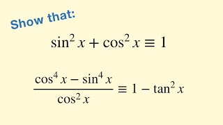 Intro to Trigonometric Identities  part 1 [upl. by Daggna]