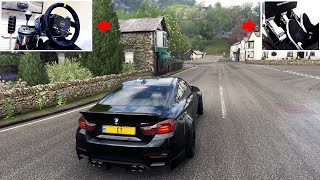 700bhp BMW M4 Drift  Thrustmaster Steering Wheel Setup  Forza Horizon 4 Drifting [upl. by Kacerek]