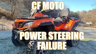 CF Moto CForce 800XC Electric Power Steering Failure amp Fix [upl. by Abrahamsen]