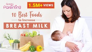 10 Best Foods to Increase Breast Milk [upl. by Idorb700]