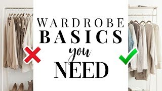 15 Wardrobe Essentials You Actually NEED ultimate guide [upl. by Airal]