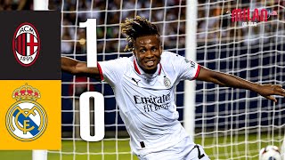 Chukwueze stars in our second US Tour win  AC Milan 10 Real Madrid  Highlights [upl. by Aymik]