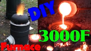 DIY Iron Furnace Build [upl. by Leirad806]