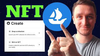 How to Create amp Sell NFT on OpenSea Studio  Tutorial 2024 [upl. by Ailices962]