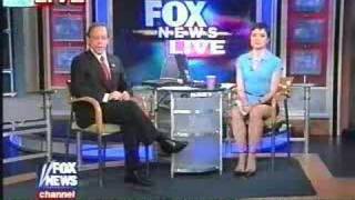 Fox News Reporter Uncrossed Legs WOW [upl. by Netsirt]