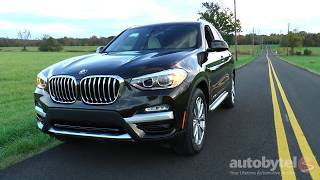 2018 BMW X3 xDrive30i Test Drive Video Review [upl. by Atikkin]