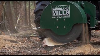 Woodland Mills WG24 PTO Stump Grinder [upl. by Manard]