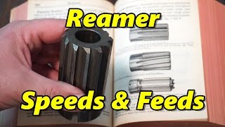 Shop Talk 16 Reamer Speeds amp Feeds [upl. by Tenn]