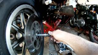 HarleyDavidson Rear Axle Reversal [upl. by Anala]