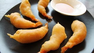 Crispy Fried Shrimp Recipe  Dim Sum  Morgane Recipes [upl. by Arrimat]