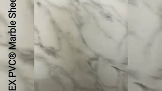 Bathroom Wall Decor with FLEX PVC® Marble Sheets [upl. by Nosremaj]