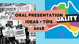 Oral Presentation Ideas and Tips 2018  Lisa Tran [upl. by Yendahc363]