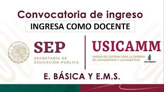 Convocatorias Plazas Docentes SEP 20222023 Educación Básica y Media Superior 20222023 [upl. by Efeek706]