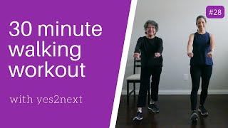 30 MINUTE WALKING WORKOUT  For Seniors and Beginners [upl. by Lama283]