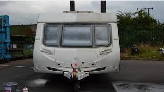 Caravan and Motorhome Cleaning with Mellerud [upl. by Einnhoj]