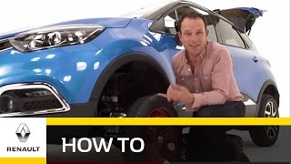 How To Change A Tyre  Renault UK [upl. by Atikin218]