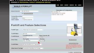 Using Forklift Capacity Calculator  LiftTruckCapacityCalculatorcom [upl. by Ralli]