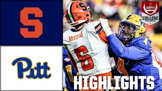 Syracuse Orange vs Pittsburgh Panthers  Full Game Highlights  ESPN College Football [upl. by Phyllida757]