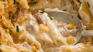 Tuna Mornay Tuna Casserole  Creamy Tuna Pasta Bake [upl. by Amikan]