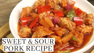 SWEET AND SOUR PORK RECIPE [upl. by Donelu]