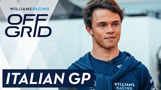 Williams Off Grid  Italian GP  Williams Racing [upl. by Punak]