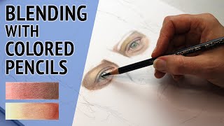 How to Blend FABER CASTELL POLYCHROMOS Colored Pencils [upl. by Nylarat]