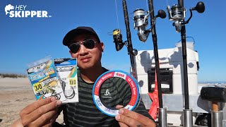 My MOST EFFECTIVE Surf Fishing Gear RODS REELS amp TACKLE [upl. by Neyud]