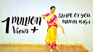 INDIAN RAGA  SHAPE OF YOU  DANCE COVER [upl. by Margalit231]