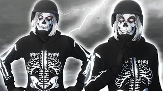 GTA 5 ONLINE  SKELETON OUTFIT TUTORIAL FREEMODETDM [upl. by Ellenehc]