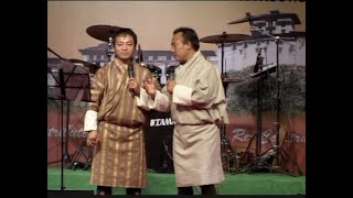 Norling Drayang Fund Raising Show  Jokes Part 2  Reconstruction of the Wangduephodrang Dzong [upl. by Arraeic]