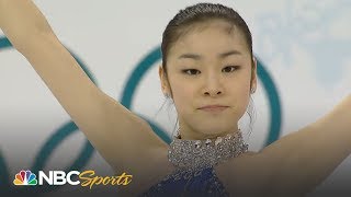 Vancouver 2010 Yuna Kim Sets Record in Free Skate Program  NBC Sports [upl. by Arly73]