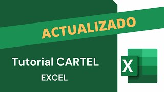 Tutorial hacer CARTELES con Excel ACTUALIZADO [upl. by Meggie]