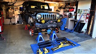 45quot Jeep Lift Kit How To Install DIY  Lock n Load Long Arm from MetalCloak [upl. by Hyacinthe]