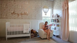 Our Daughters Nursery Tour DELLA VLOGS [upl. by Knarf143]