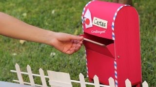 Haz tu propio buzon para cartas  DIY Mailbox [upl. by Natsirc218]