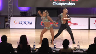 Karen y Ricardo Winning routine at the ESPN World Salsa Championships Atlanta GA 2016 [upl. by Repsihw118]