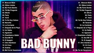 BAD BUNNY  Las Mejores Canciones Solo Exitos 🧡🧡🧡 [upl. by Zink]