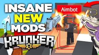 BEST NEW Krunkerio MODS of 2021 aimbot mod [upl. by Ahtenak]