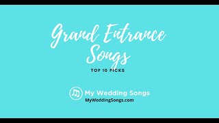 Grand Entrance Songs Top 10 Picks 2020 [upl. by Budworth]