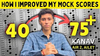 How I increased my Mock scores  clat ailet [upl. by Nagek654]