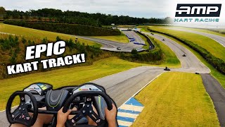 GoKarting at Epic Track  AMP Kart Racing [upl. by Itsud]