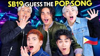 SB19 Guesses The Pop Song In One Second Challenge [upl. by Murray959]