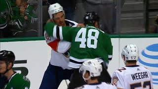 Stars vs Panthers erupts with six fights 138 combined penalty minutes [upl. by Cornall]