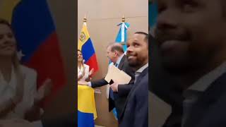 Edmundo González Urrutia es Recibido en Guatemala [upl. by Ettennig]