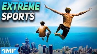 TOP 10 EXTREME SPORTS In the world Adventurous Sports [upl. by Ameehsat489]