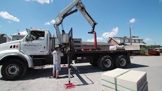 How To Run A Boom Truck Knuckle Crane [upl. by Ohce]