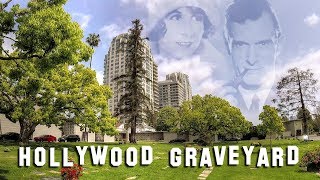 FAMOUS GRAVE TOUR  Westwood 4 Hugh Hefner Virginia Fox etc [upl. by Latreece]