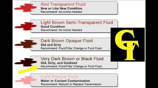 TRANSMISSION FLUID COLORS EXPLAINED [upl. by Gruber]